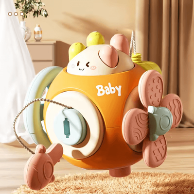 Uplift Curations Montessori Busy Ball Grasping Toy For Early Sensory Development Montessori Busy Ball Grasping Toy For Early Sensory Development
