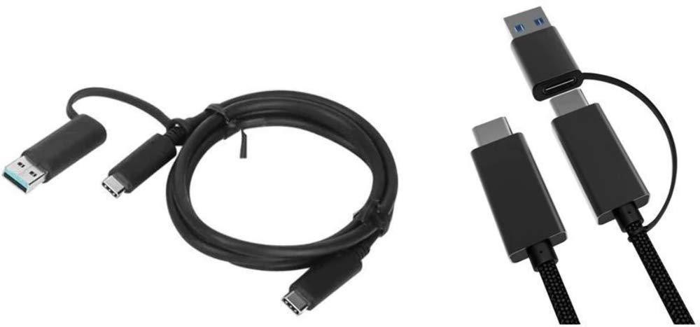 MicroConnect USB-C naar USB-C kabel, USB 3.2 Gen 1 (3.1 Gen 1), 1 meter, zwart