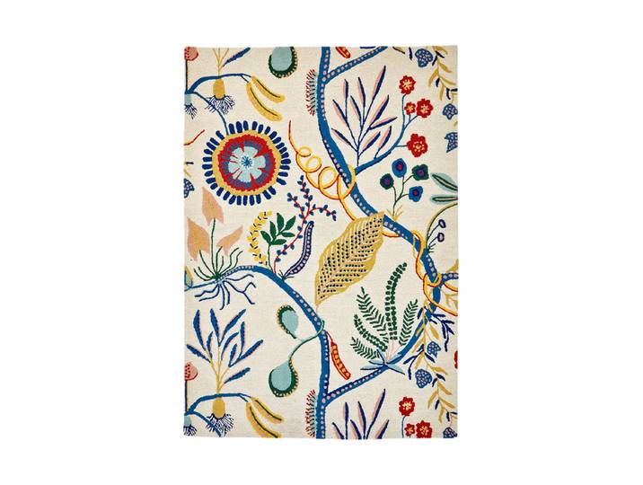 Designer Teppich „Jackfruit and the Beanstalk“ - handgetuftet, aus 100% reiner Schurwolle 120 x 180 cm SCION