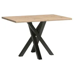 ESSTISCH ALMERIA Ausziehbar 120 - 160 / 80 x 75 cm