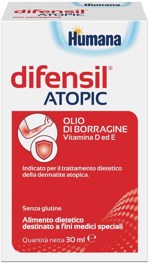 HUMANA ITALIA SpA Humana, Difensil Atopic, 30 ml