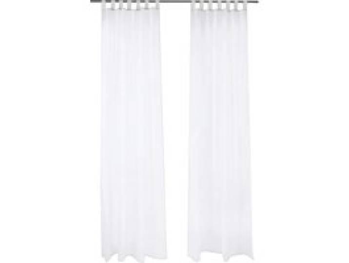 LIVARNO® Lot de 2 rideaux panneaux (blanc)
