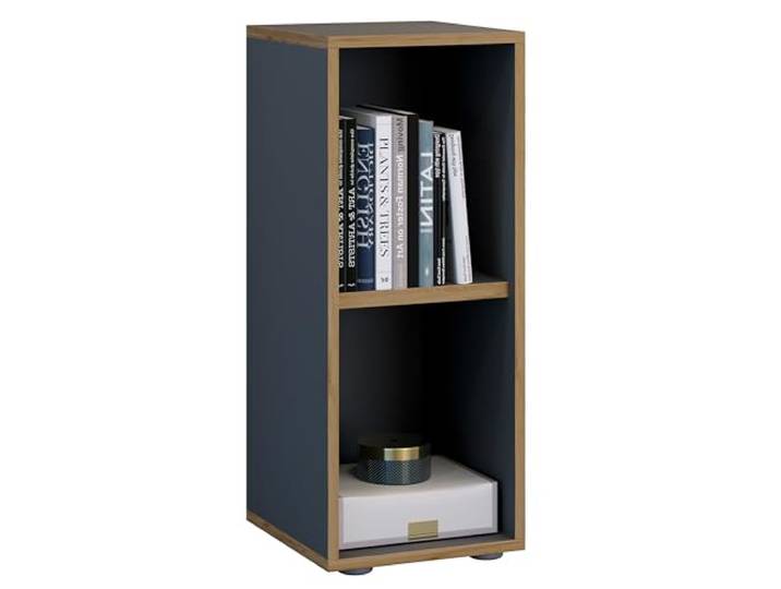 VCM Büroregal 30x33x74 cm 2 Fächer Standregal Bücherregal Aktenregal