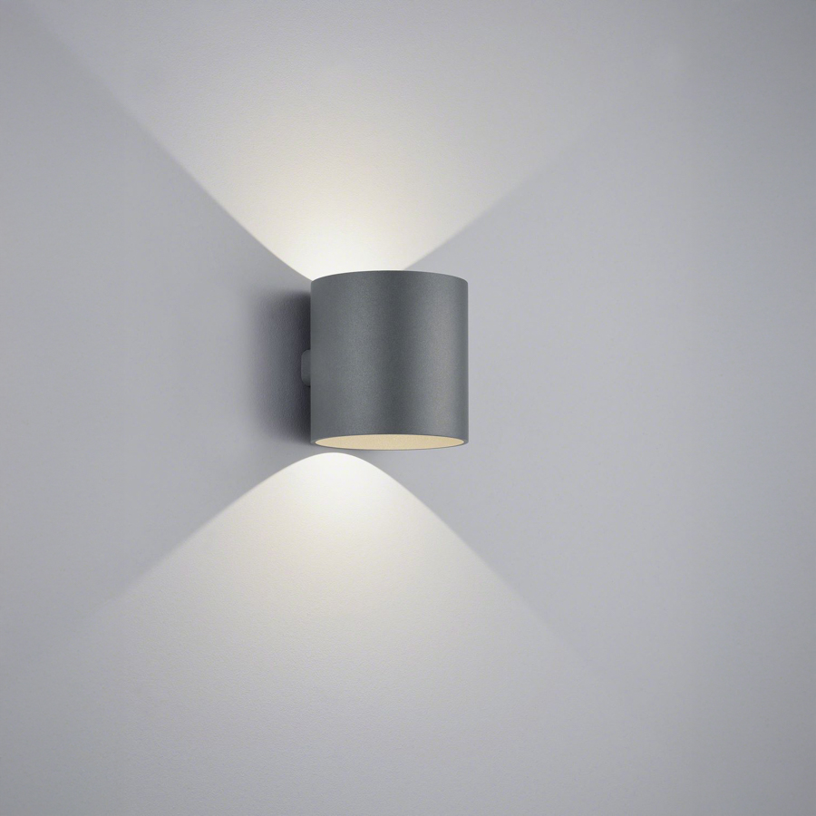 Helestra LED-Wandaussenleuchte TOZY IP65 graphit A282501.93 4022671120722