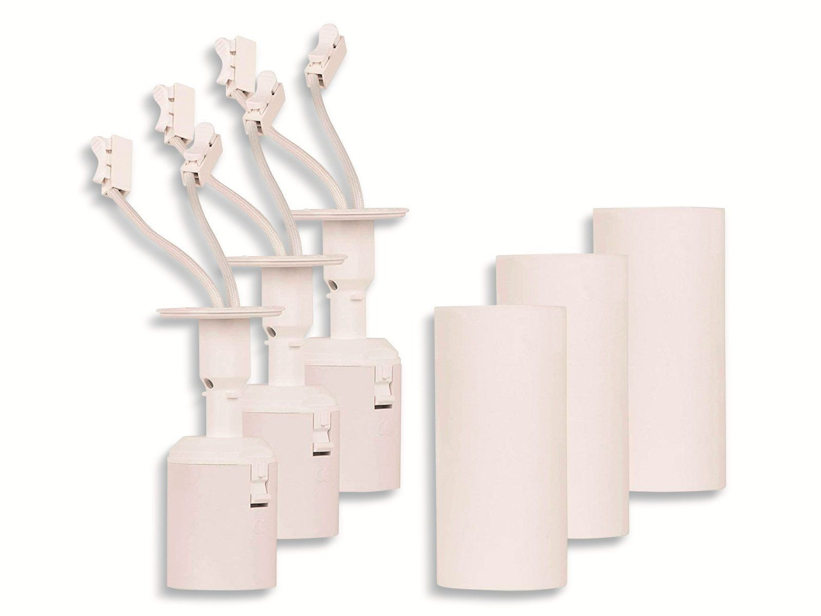 Müller-Licht Renolamp Set van 3 E27 Lampfitting Wit