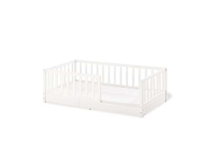 PINOLINO Bodenbett Evi 70 x 140 cm – Weiß Pinolino - Ref. 112405BT – 4035769057565 – Weiß – gemischte Materialien