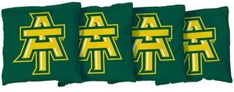 Skip's Garage Arkansas Tech University Green Cornhole Bags