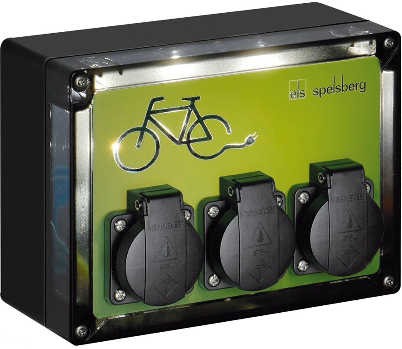 Spelsberg Fahrradladestation TG BCS 3 LED schwarz IP44 (20003401)