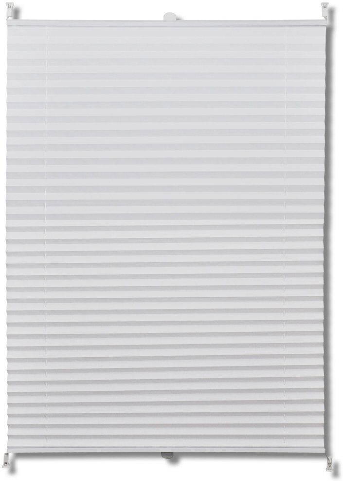 Symple Stuff Room Darkening Pleated Blind White 70 x 100 cm