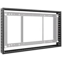Hagor Cover-Set WH OH55 optional cover-set for WH OH55, Digital Signage Zubehör, Schwarz