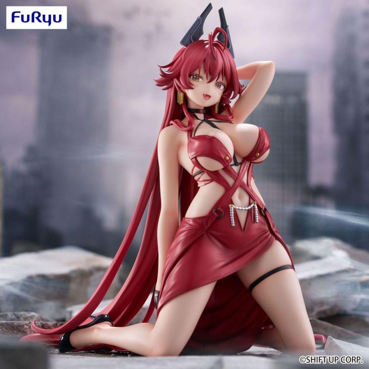 FuRyu Nikke Noodle Stopper Godin van de Overwinning - Rood - 12 cm