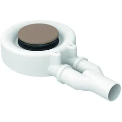 BetteScope Ablaufgarnitur, seitlich, Ablaufleistung 0,85 l/s, B574-425, Farbe: Greige