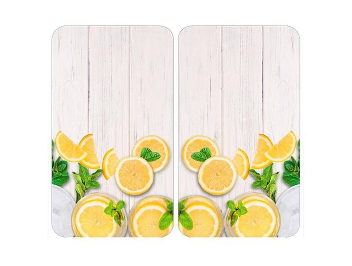Wenko Herdabdeckplatten aus Glas 52/30 cm, Mehrfarbig, 30x52 cm, Küchen, Küchenelektrogeräte, Herde, Herdabdeckplatten