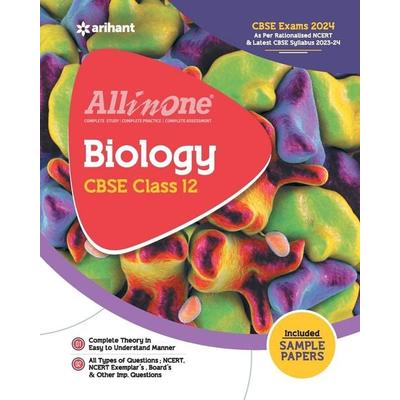 All In One Class 12th Biology for CBSE Exam 2024, Taschenbuch von Hema Batra,Pridhi Bhatia,Pallavi Priya, Arihant Publication India Limited,