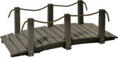 XXXGASPOSPORTARTIKELGMBH Teichbrücke vintage-grau 152x67x50cm 16885395