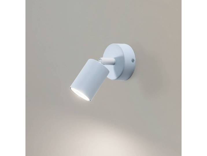 Wandstrahler Livia, blau, 13 cm, Metall, verstellbar, GU10 Livia TK Lighting, dimmbar, blau, für Kinderzimmer, Metall, Strahler