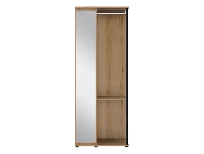 Armoire miroir LUCIAN imitation chêne