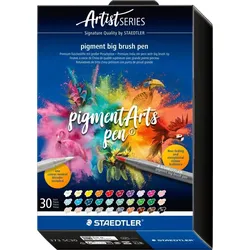 STAEDTLER pigment big brush pen 30ST