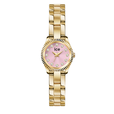 Quarzuhr ICE-WATCH "ICE mimi", gold (gold, rosa, rosa), Armbanduhren, Damen, Gold, Quarzuhr, Armbanduhr, Damenuhr, Edelstahlarmband, analog