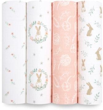 aden + anais aden+anais essentials 4-Pack 100% Cotton Muslin Swaddle Blankets