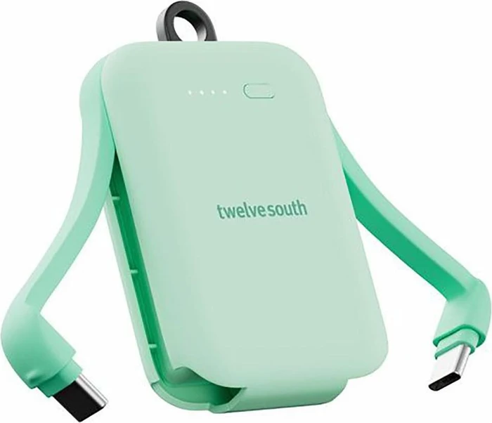 Twelve South PowerClip - Mint - 2000 mAh