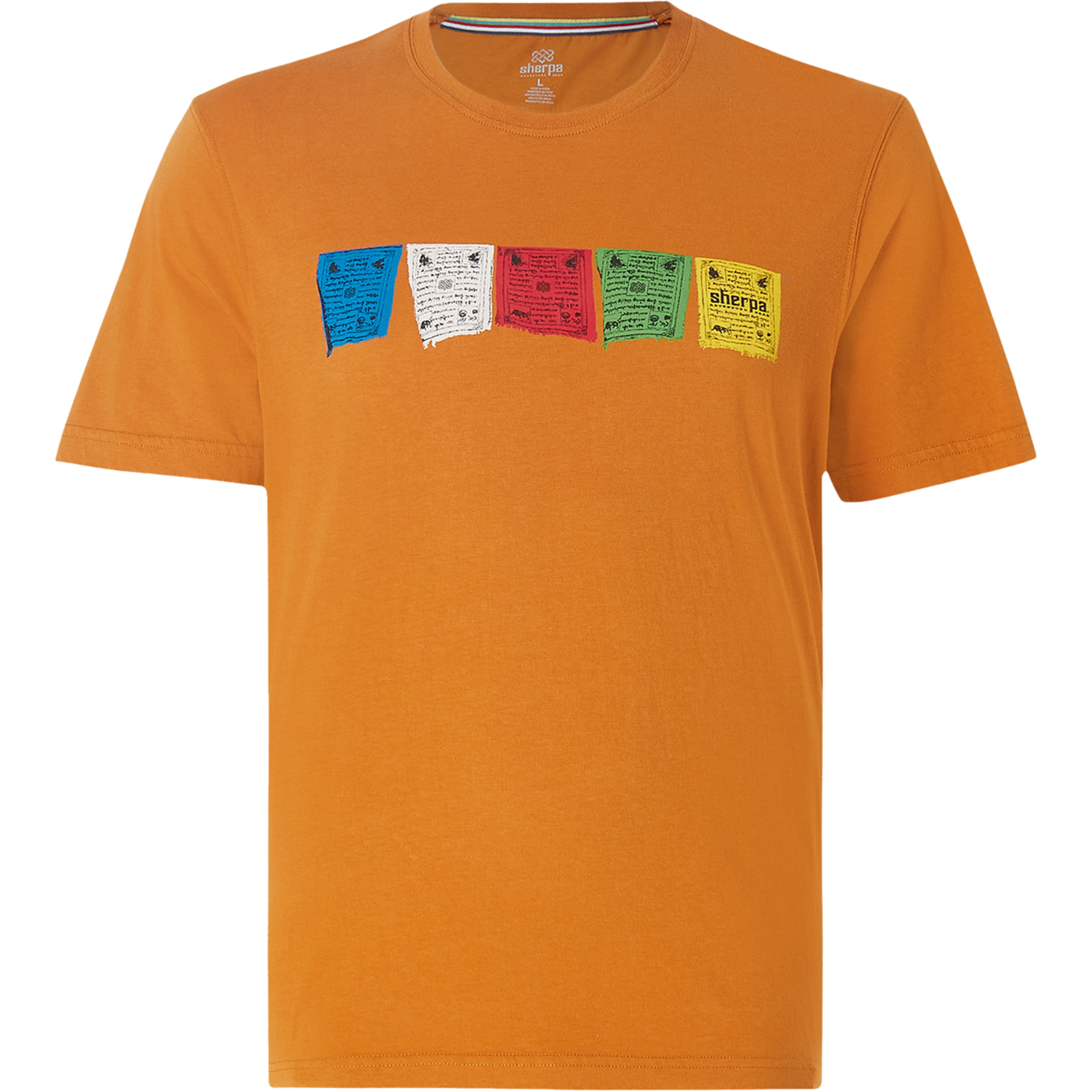 Sherpa Adventure Gear Tarcho Herren T-Shirts gelb Größe S Lifestyle Atmungsaktiv