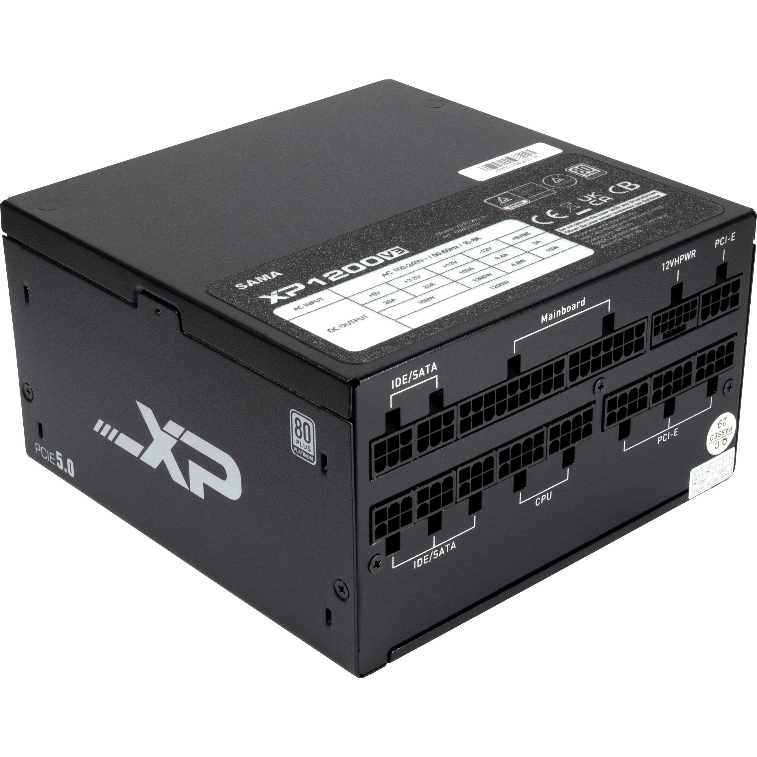 Inter-Tech Sama XPH-1200A 1200W ATX 3.0 Netzteil 120 mm