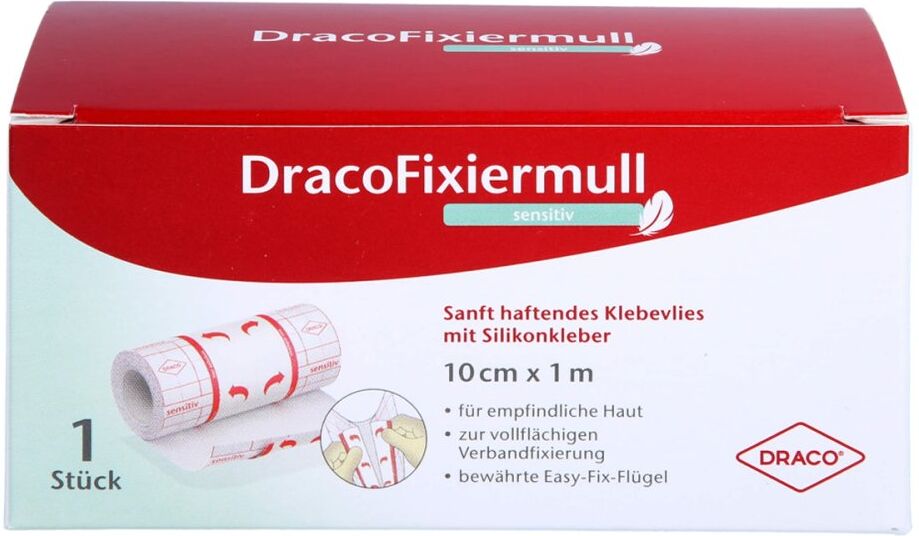 Dracofixiermull Sensitiv 10 Cmx1 M 1stk
