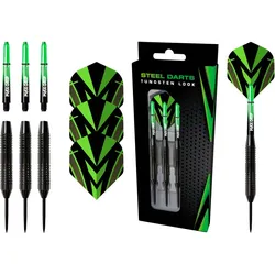 XQ Max Tungsten Look Steel Darts black/green 20 g