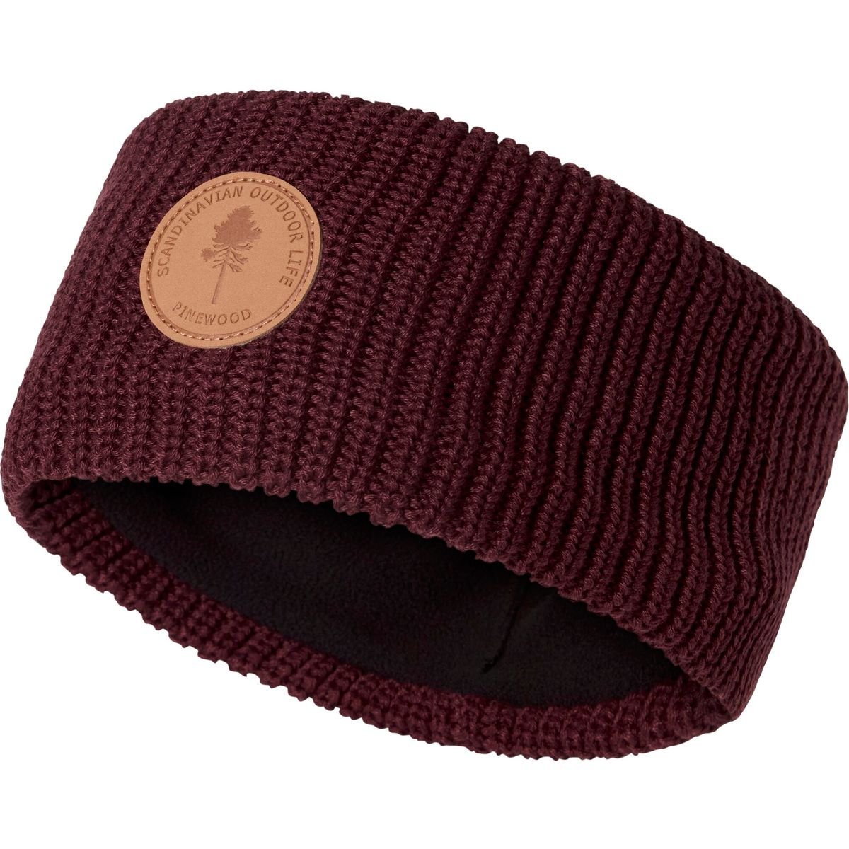 Pinewood Knitted Headband earth plum (815) Unisize 1-11910815406