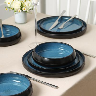 Stone Lain Lagoon Stoneware Dinnerware Set