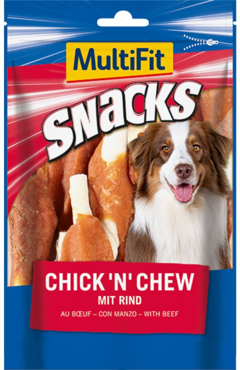 MultiFit Snack Dog Chick'n Chew Stick 100G