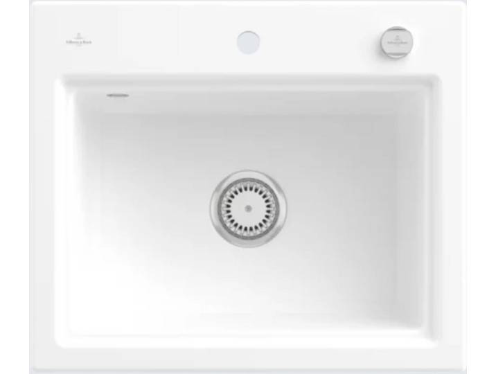 Villeroy & Boch Küchenspüle 3366 02 RW, Rechteckig, 60/22 cm, Geschmacksmuster geschützt