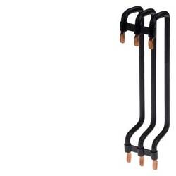 Siemens 5ST37940 Reihenverbinder, 3-polig 125mm, 16mm2, schwarz 750V, 80A Reihenklemme 1 St.