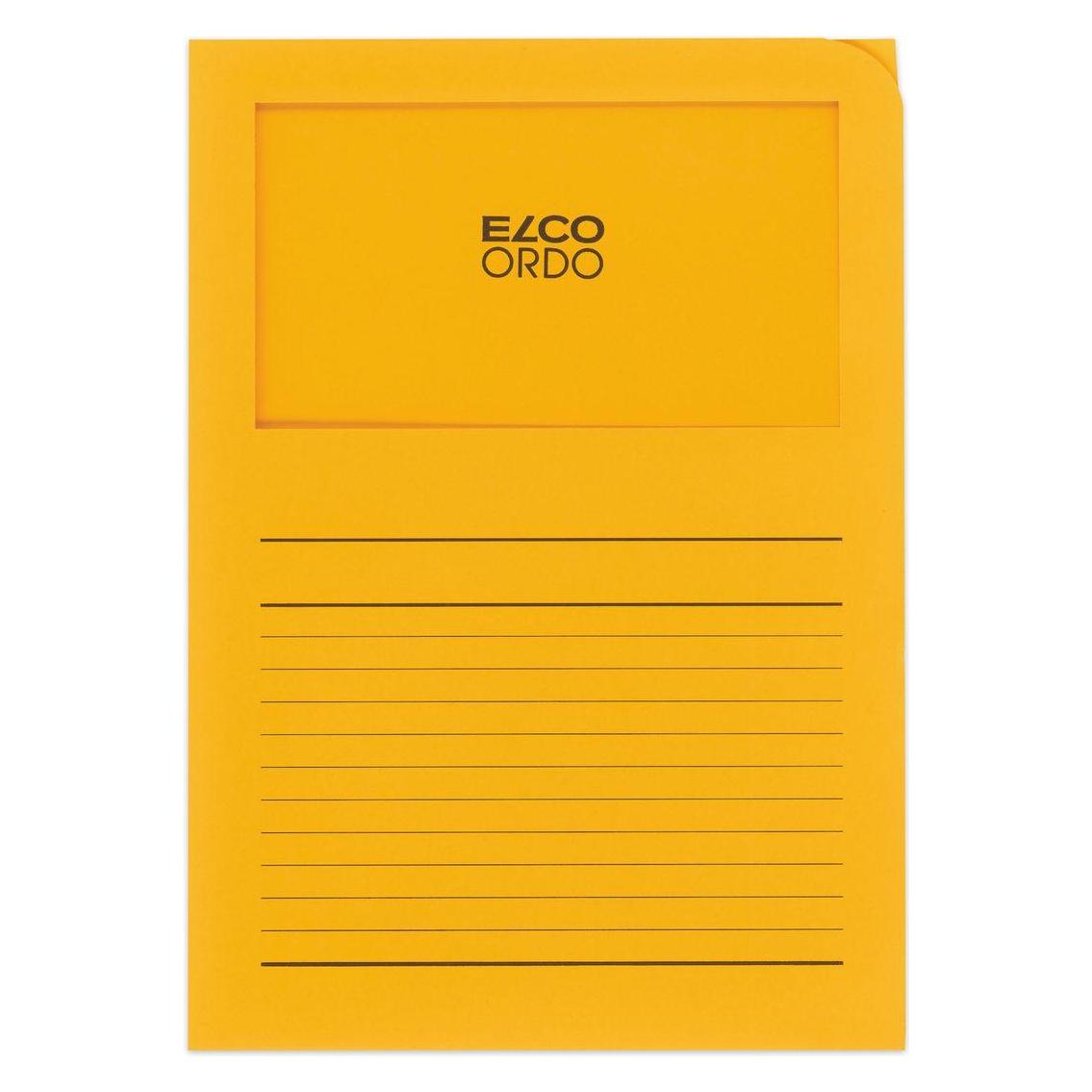Elco Ordnungsmappe Ordo Classico DIN A4 Papier 220 mm x 310 mm Gelb (29489.42)