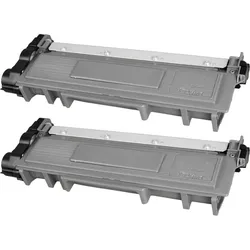 2 Kompatible Toner ersetzt Brother TN-2320 Doppelpack schwarz