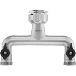 Zweiwegeventil Geka plus vertikal DN20 (3/4'')/DN (1'')IG x DN 20 (3/4'') AG