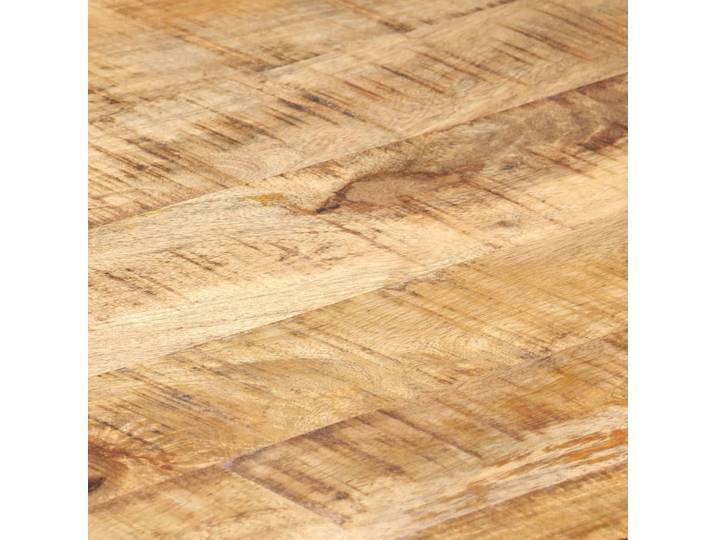 vidaXL Table basse 110x60x40 cm en bois massif avec finition palissandre