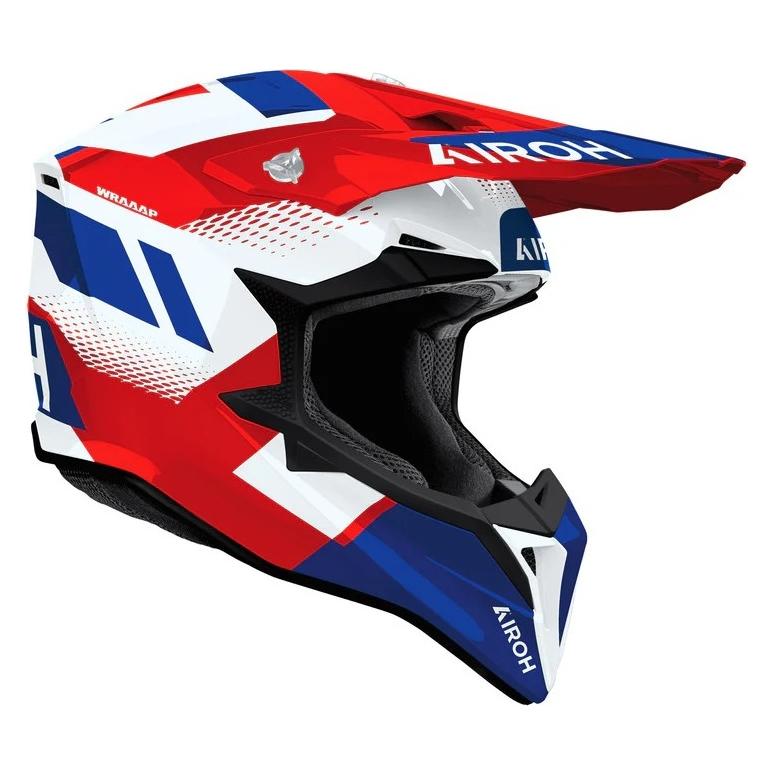 Airoh Wrap Vision Gloss Motorradhelm (WRAV55/M)