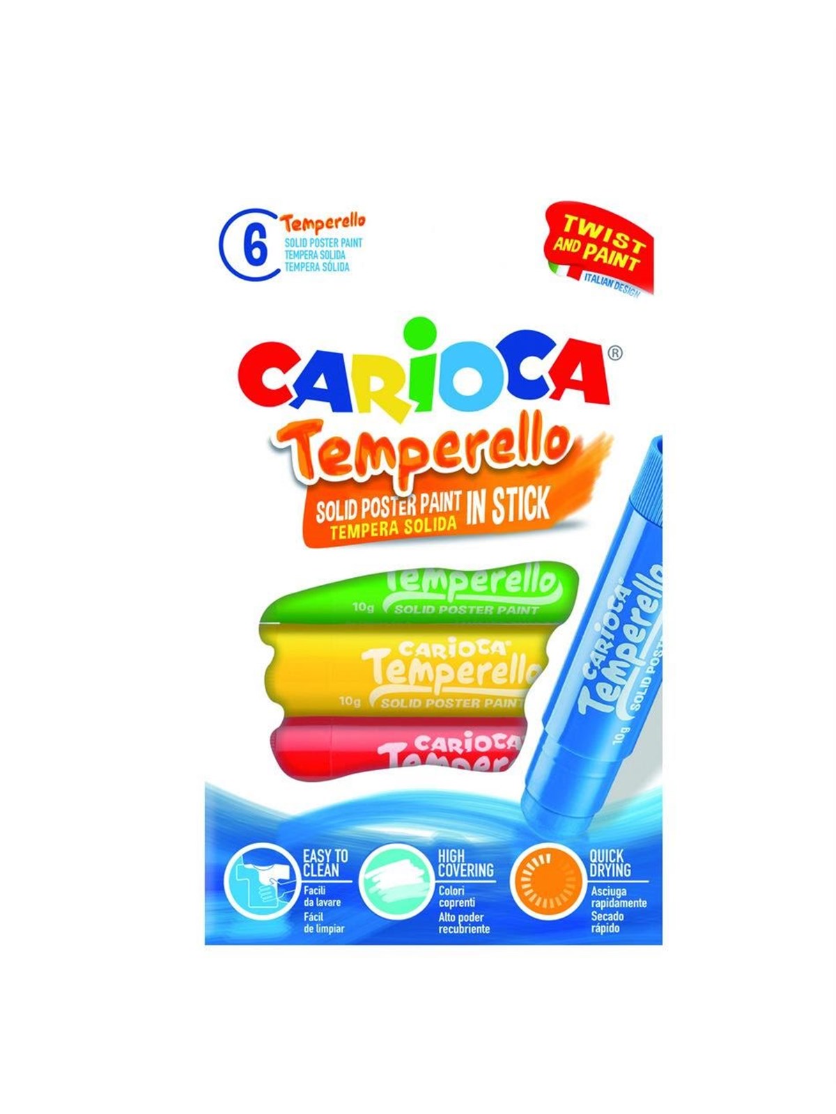 Carioca Temperello. 6 pcs.