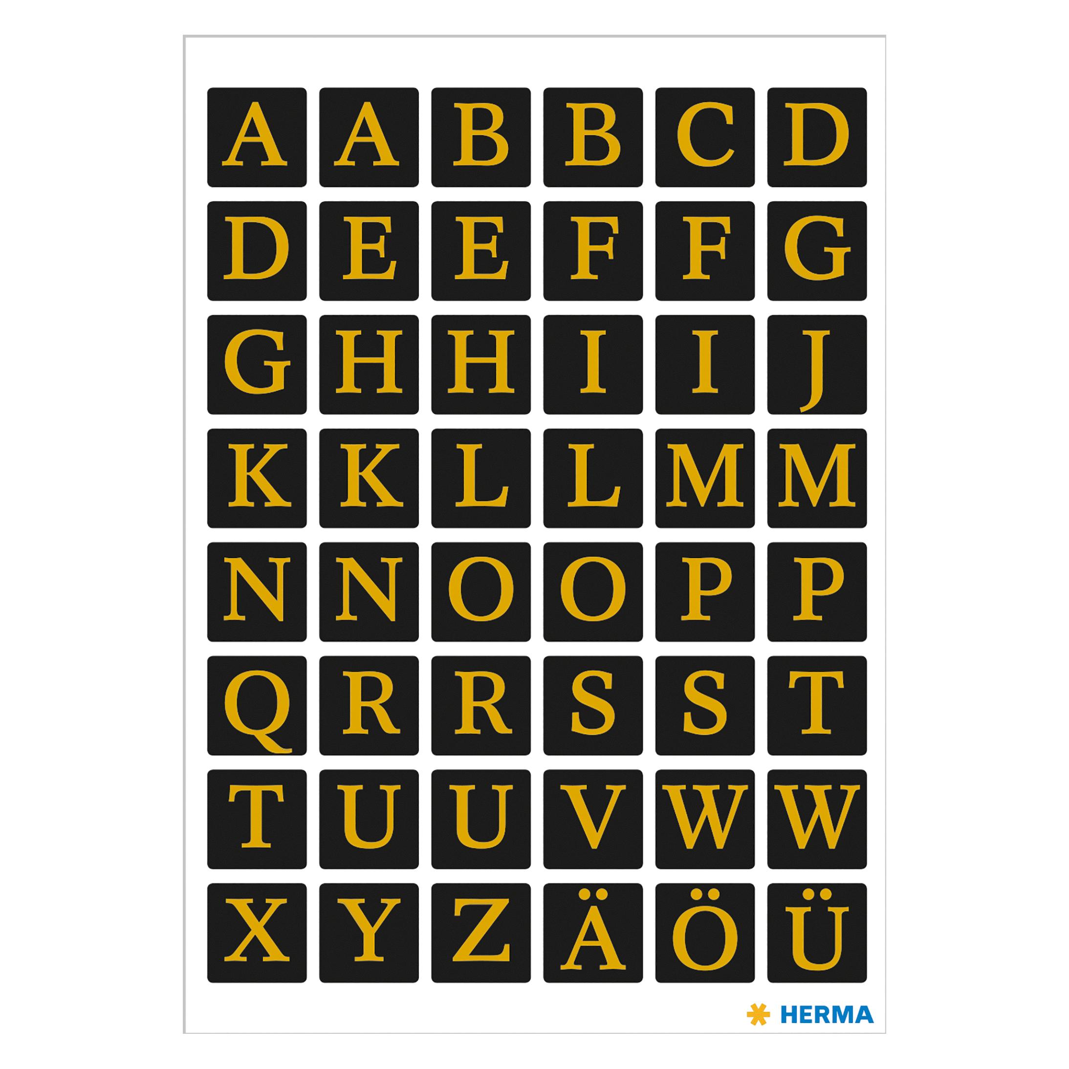 Herma Buchstaben Etiketten (4130)