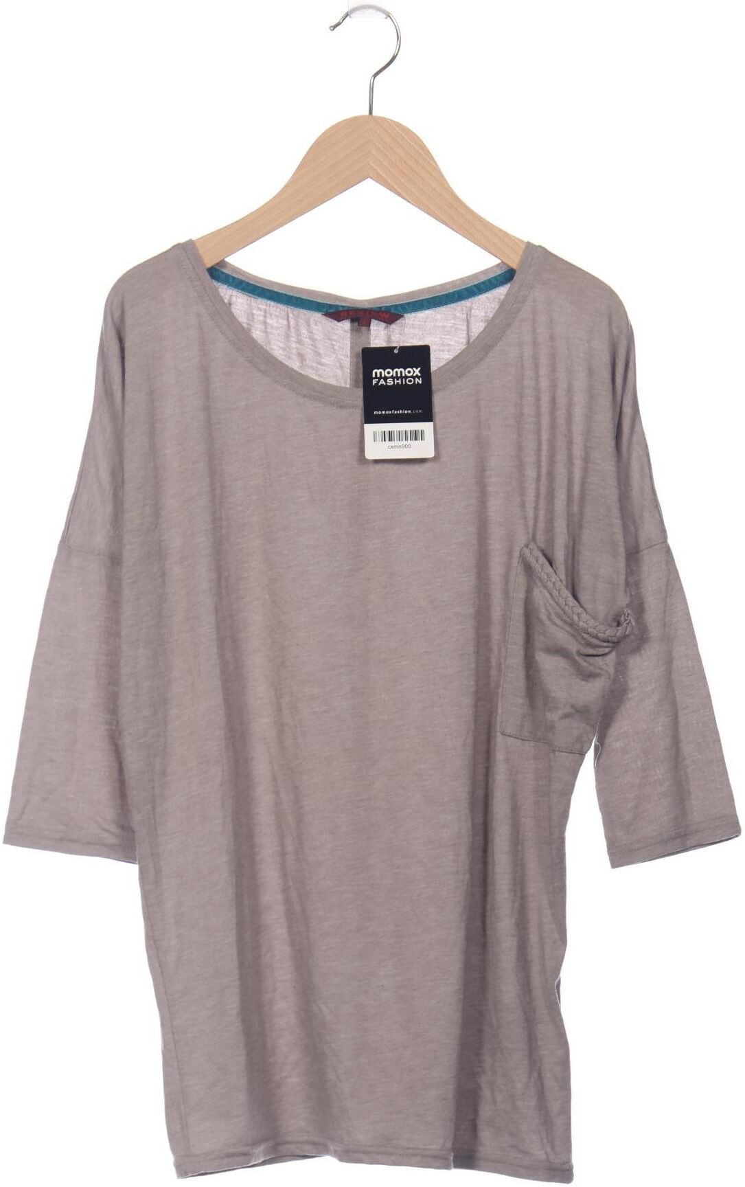 Review Damen Langarmshirt, Grau, Gr. S, Synthetik / Viskose - Second Hand