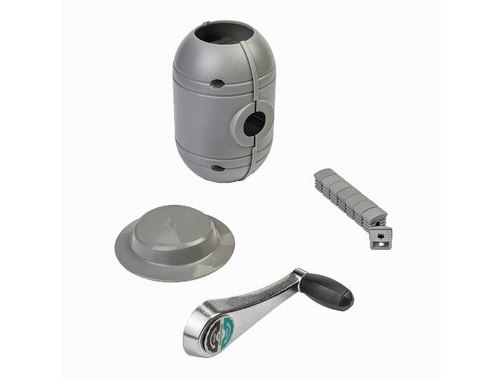 Ersatzteil-Set 2 für interpara Sonnenschirm silber