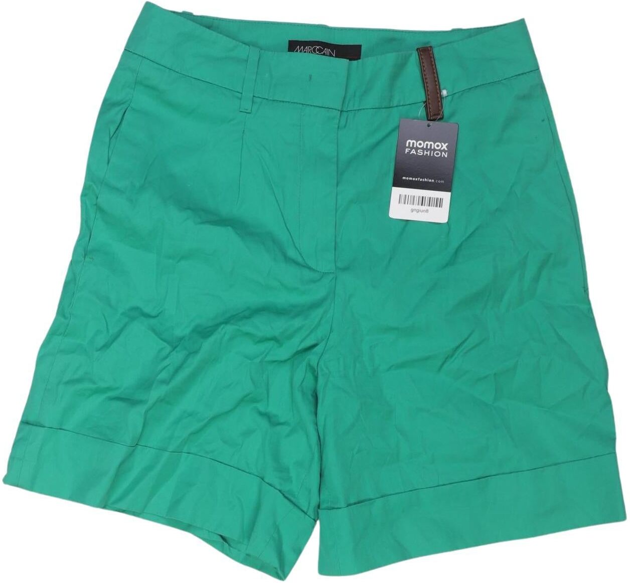 Cain Damen Shorts, Grün, Gr. EU 34 (Marc Cain N1), Baumwolle - Second Hand