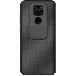 Nillkin CamShield Case Redmi Note 9 Hülle mit Kamera Schutz (Xiaomi Redmi Note 9), Smartphone Hülle, Schwarz