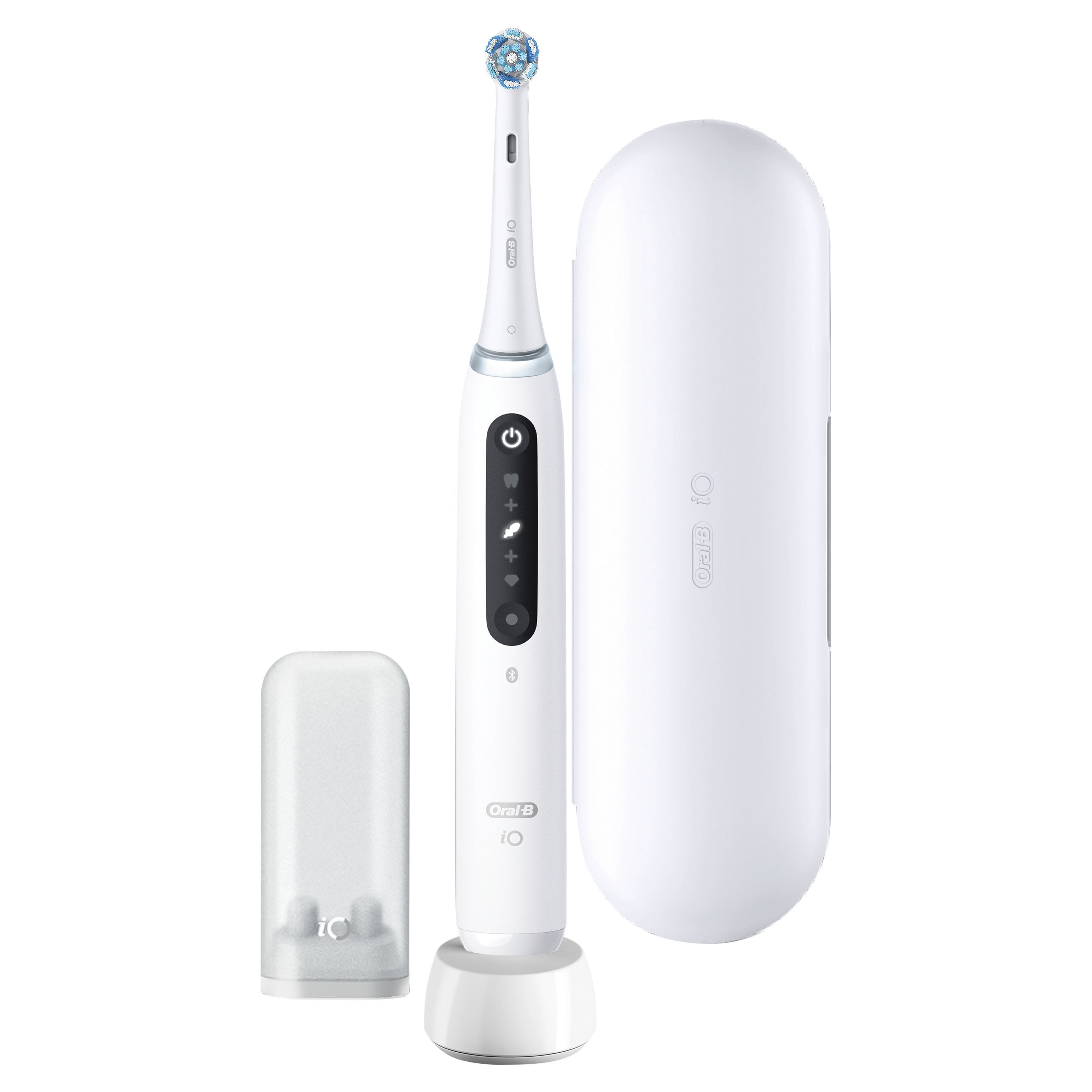 Oral-B iO Series 5 Rotierende-vibrierende Zahnbürste für Erwachsene (Weiß) 415060