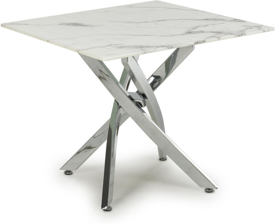 Canora Grey Ayeisha End Table Chrome 50cm H X 60cm W X 60cm D