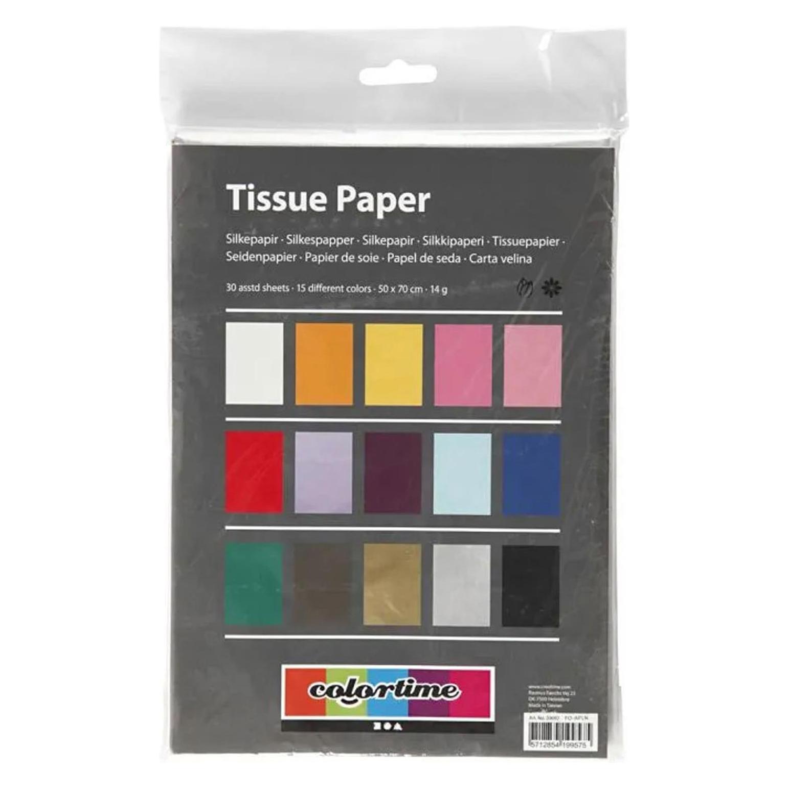 Creativ Company Tissuepapier Gekleurd, 30st. (30x) (20092)
