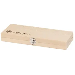 Snow Peak Chopping Board Set, Schneidebrett, Beige, Schwarz