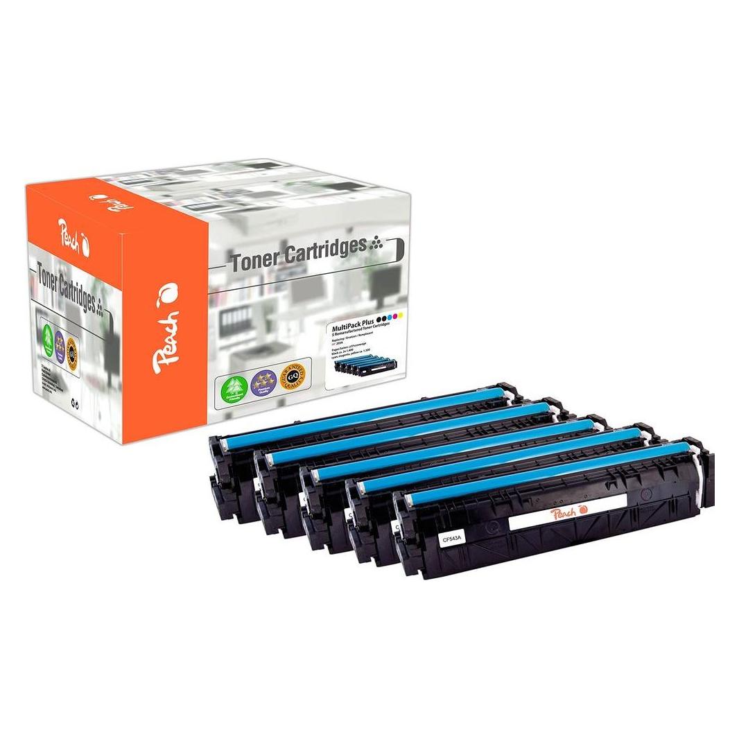 Peach 203A Multipack Plus (BK, C, M, Y) (0F112207)